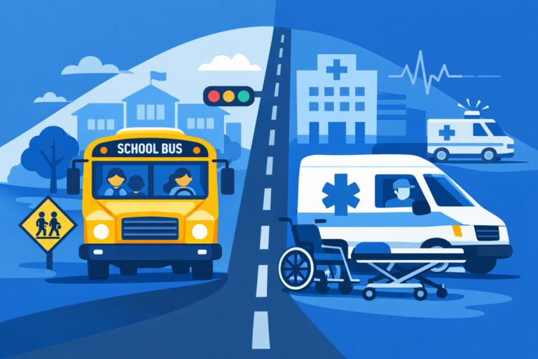 Igor Finkelshtein: School vs Medical Transportation